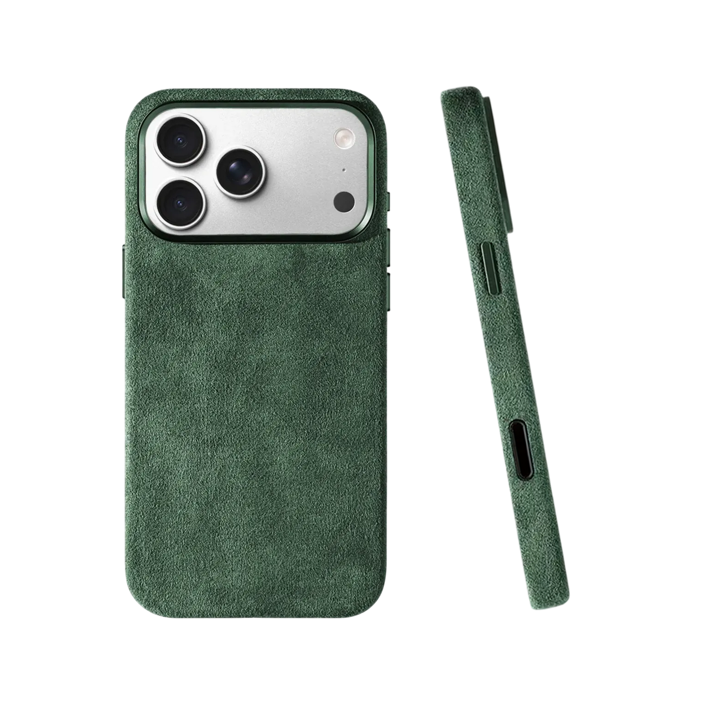 Alcantara-Touch iPhone 17 Case | MagSafe, Microfiber Lining