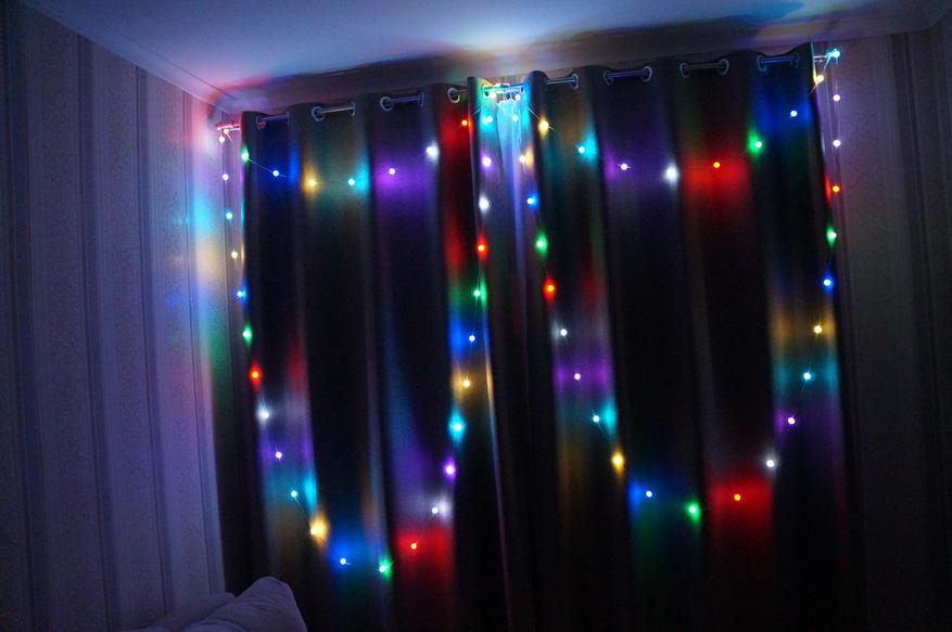 Music Sync RGB LED String Lights