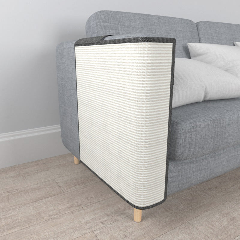 Cat Sofa Shield – Removable Sisal Armrest Scratcher