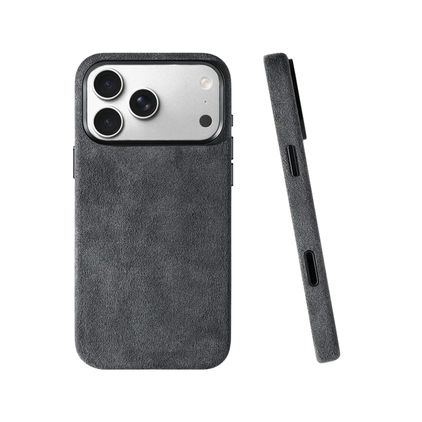 Alcantara-Touch iPhone 17 Case | MagSafe, Microfiber Lining
