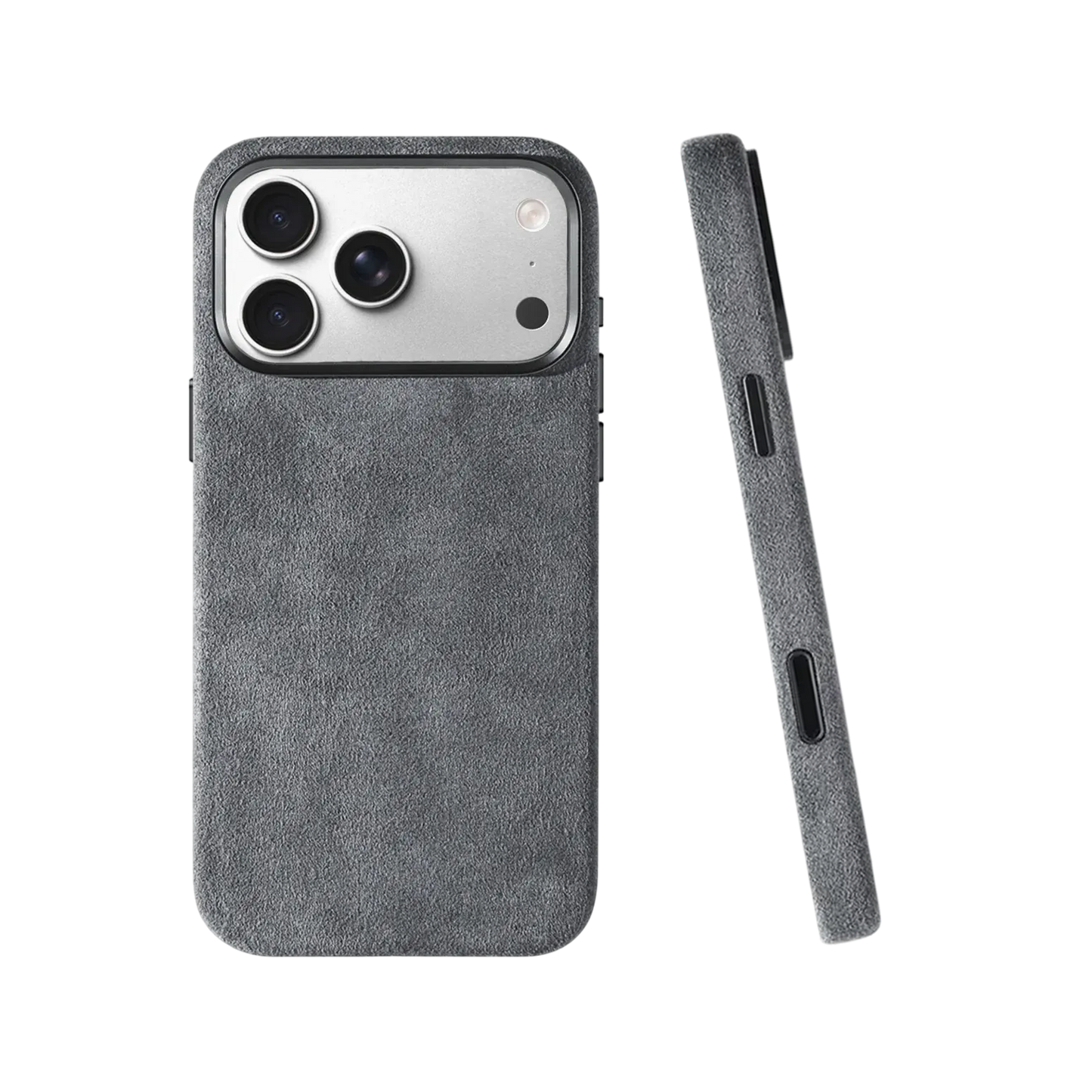 Alcantara-Touch iPhone 17 Case | MagSafe, Microfiber Lining