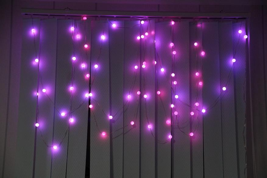 Music Sync RGB LED String Lights