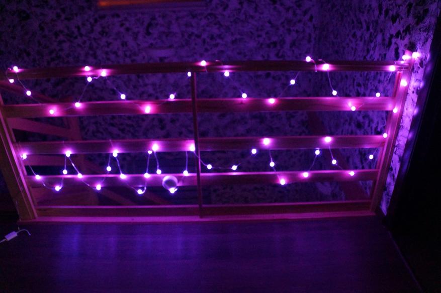 Music Sync RGB LED String Lights