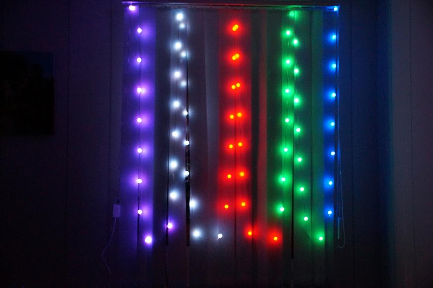 Music Sync RGB LED String Lights