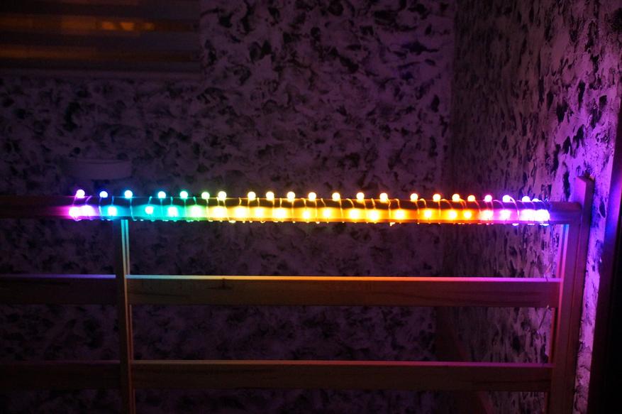 Music Sync RGB LED String Lights