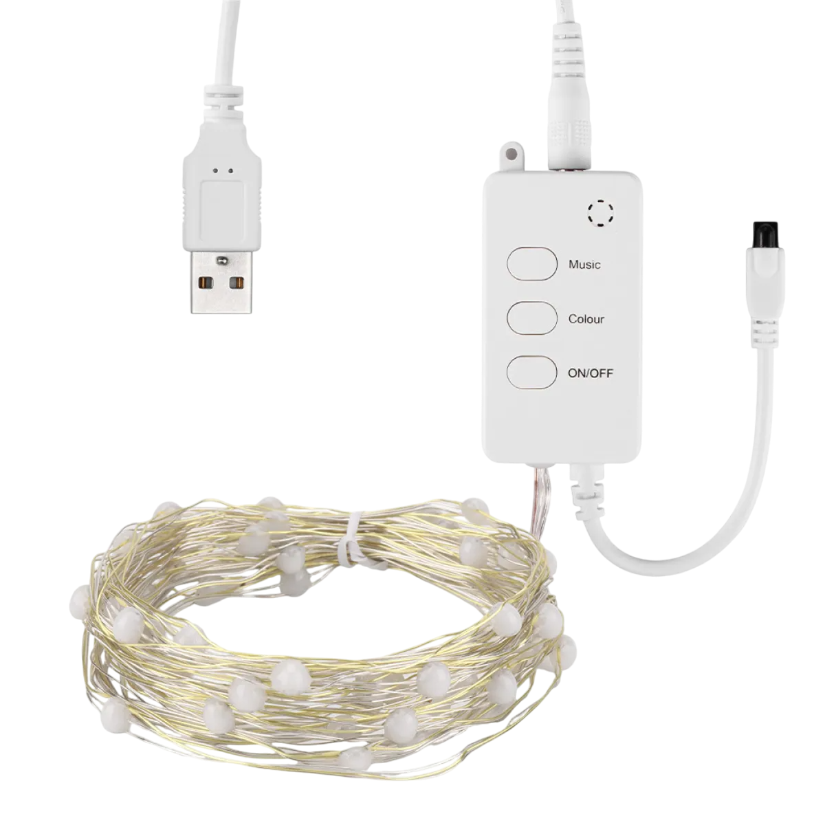 Music Sync RGB LED String Lights